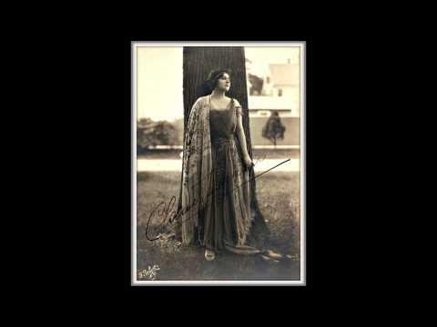 Soprano CLAUDIA MUZIO -  Pergolesi (Parisotti) "Se tu m'ami"  (1925)
