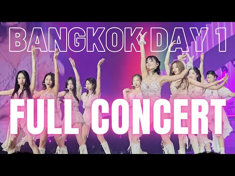 TWICE in Bangkok Day 1: FULL CONCERT 4K Fan Cam - Ready to Be World Tour (092323) [4K]