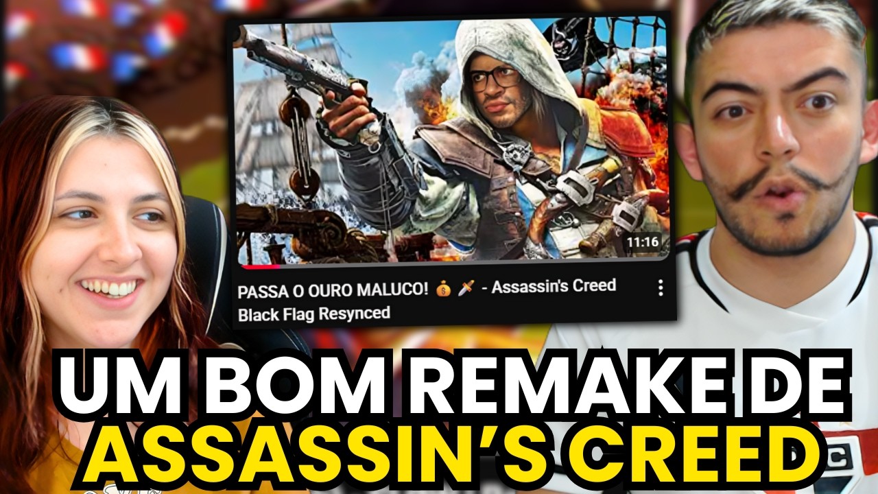 Games EduUu - PASSA O OURO MALUCO! 💰🗡️ - Assassin's Creed Black Flag Resynced | react