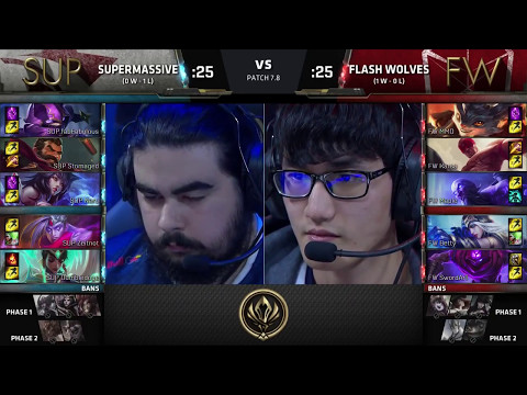 [MSI 2017] Flash Wolves vs SuperMassive Game 2 | Mid-Season Invitational 2017 | FW vs SUP