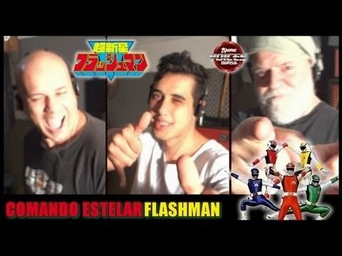 Grupo: Anime Voices Brasil - Comando Estelar Flashman