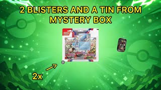 Two blisters and a tin from mystery box