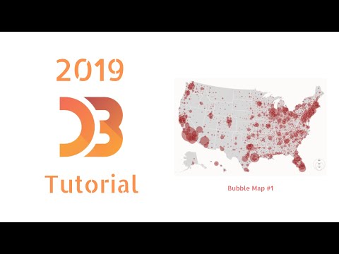 D3.js tutorial Part 8: Explaining D3.geo, Projections,  GeoJSON (2019)
