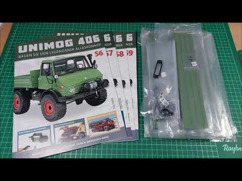 Unimog 406 Hachette Lieferung 15 Ausgabe 56 - 59