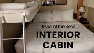 Jewel of the Seas - Interior Stateroom Tour - Close to Centrum