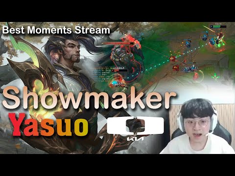 Dk Showmaker YASUO | Stream Highlights | Wow! ShowMaker! Your English is great!