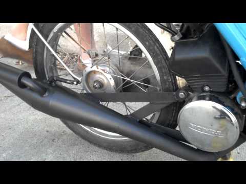 Honda 1980 NC50 Express with weak ends exhaust