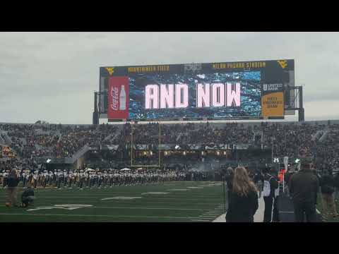 BlueGoldNews: WVU Football Team Entrance TCU 10/25/25