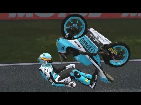 MotoGP 17 - Crash Compilation #4 (PC HD) [1080p60FPS]