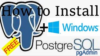 PostgreSQL: How to download & install PostgreSQL 14 on Windows: 2022