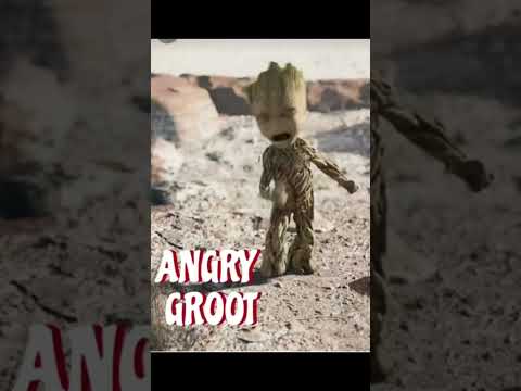i am groot  angry groot