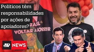 Piperno: ‘A direita pacífica é quem vive fazendo ‘arminha'”