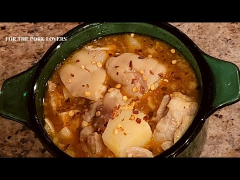 HOW TO MAKE SOUSE /PORK SOUSE MEAT POT /Soup Like!