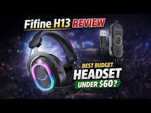 Is the Fifine H13 Worth It? Gaming Headset With Best Mic