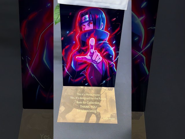 Vídeo relacionado con ZPPLD Naruto Itachi Uchiha - Póster grande de anime y videojuego, decoración de pared de tela, 70 x 30 cm
