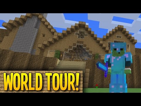 My First Minecraft World Tour!