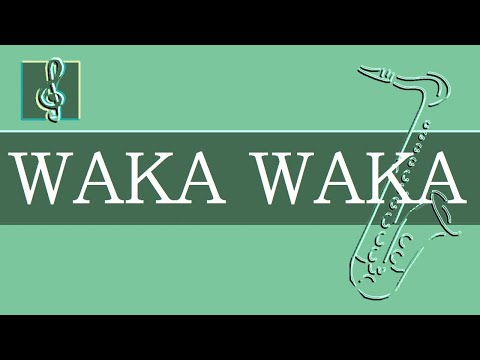Tenor Sax & Guitar Duet - Shakira - Waka Waka (This Time For Africa) (Sheet music - Guitar chords)