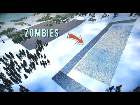 Medieval Army Vs 650,000 Zombies - UEBS 2