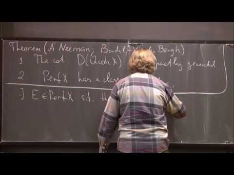 Geometric noncommutative schemes, their gluing and finite dimensional algebras - Dmitry Orlov