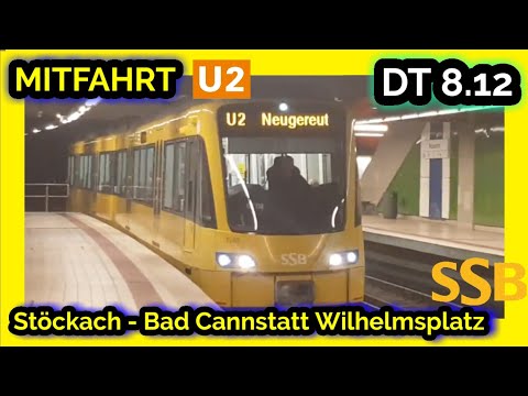 Mitfahrt | U2 Stöckach - Bad Cannstatt Wilhelmsplatz (Stadtbahn Stuttgart)