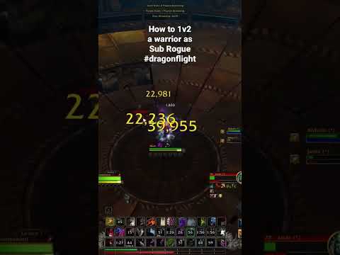 anti-warrior sub rogue build #dragonflight #worldofwarcraft