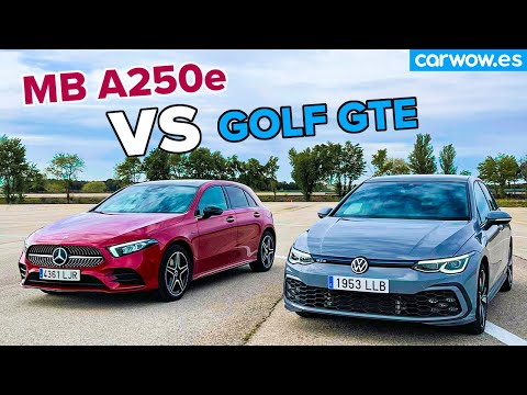 VOLKSWAGEN GOLF GTE vs MERCEDES CLASE A 250e: ¿Cuál es mejor? DUELO DE PHEV