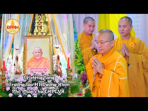 Thầy Nhật Từ viếng tang Đại lão Hòa thượng Dương Nhơn tại Sóc Trăng