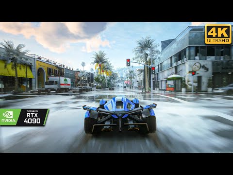 [4K] GTA 5 ENHANCED LIGHTNING GRAPHICS 2023 | RAY TRACING + DENSED VEGETATION | RTX 4090 + RTGI