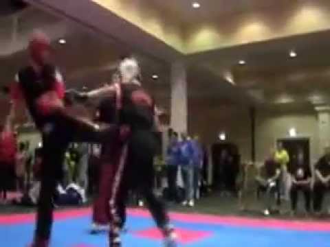 Colm Carroll kickboxing