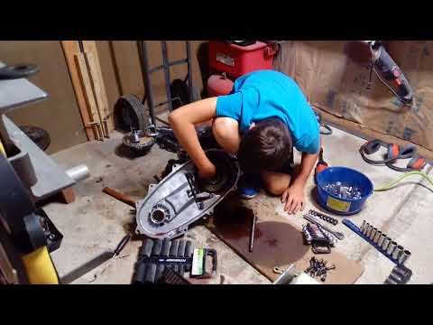 F-150 transfer case rebuild part one disassembly time lapse