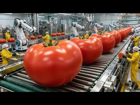 How Heinz Tomato Ketchup Is Made — Inside the Modern Factory. ( Full  Process ) 
