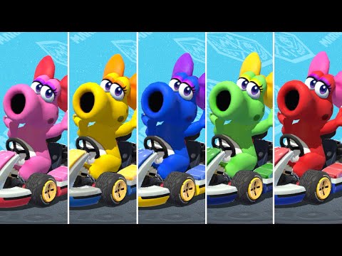 Mario Kart 8 Deluxe - All Birdo Colors