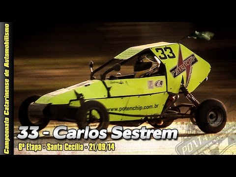 Carlos Sestrem - 6ª Etapa Catarinense de Automobilismo 2014 - Santa Cecília