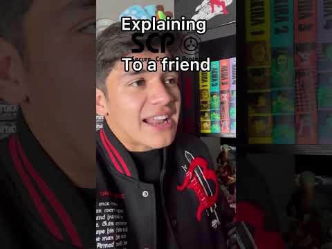Explaining SCP foundation to a friend#senpapi #scp #creepypasta #analoghorror #securecontainprotect