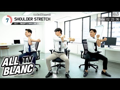 4 Minute OFFICE STRETCHING(full body)