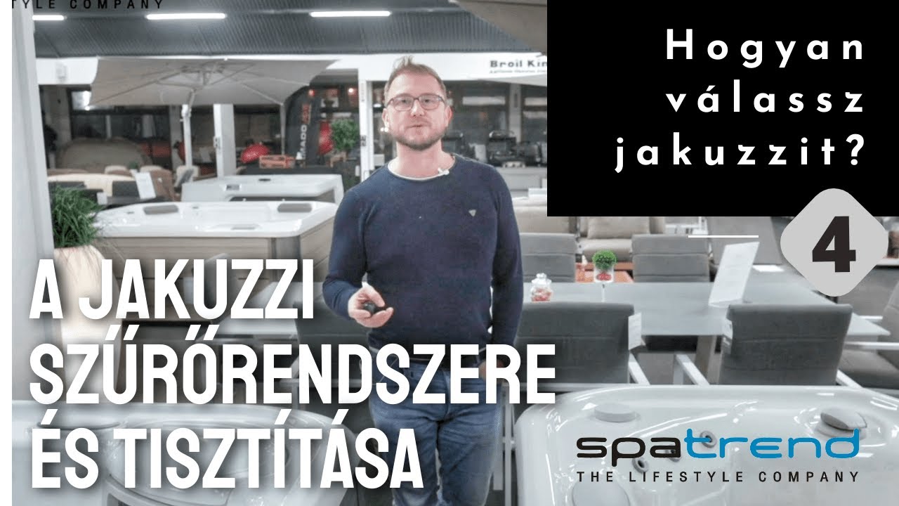 SpaTrend - masszázsmedence választási tippek - 4 - A jakuzzi Szűrőrendszere és tisztítása