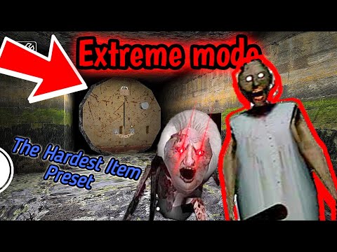 Granny 1.8 - Extreme mode, Sewer Escape (The Hardest Item Preset)