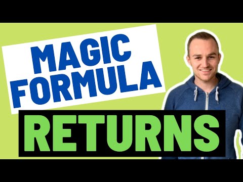 Magic Formula Investing Results - Performance of Magic Formula Portfolio