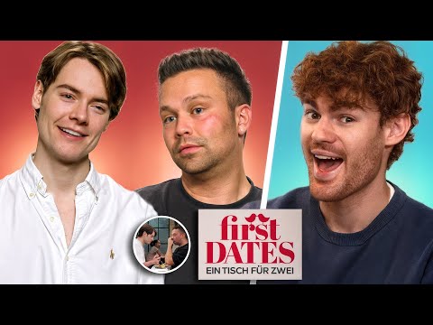 He's sweating at the sight of him! 😅 FIRST DATES