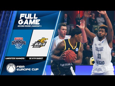 Landstede Hammers Zwolle v BC Kyiv Basket - Full Game - FIBA Europe Cup 2019-20