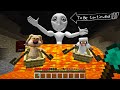 The MAN FROM THE WINDOW and his CURSED BOOK haunt ME and TALKING BEN in MINECRAFT - Gameplay
