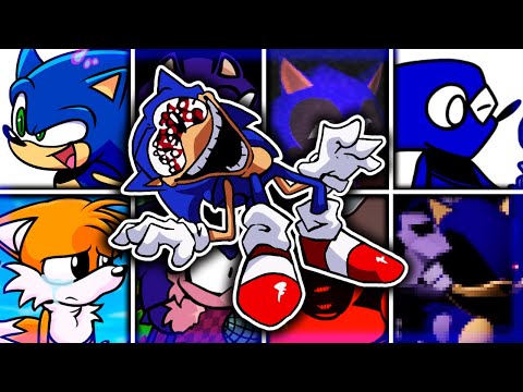 Gamebreaker but Different "Sonic" Characters Sings (SCRAPPED MIX) 🐱- FNF Cover