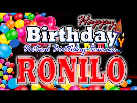Happy Birthday To You Ronilo, Ronilo Best birthday Music 2021, birthday Song for Ronilo