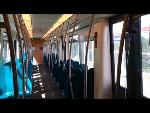 RET Metro Type B (5336) rit op Lijn D tussen De Akkers & Spijkenisse Centrum + vertrek