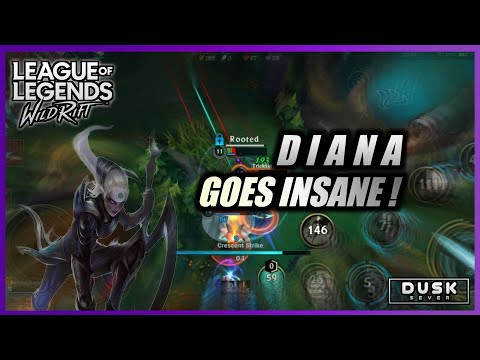 My Diana goes INSANE | Wild Rift Gameplay