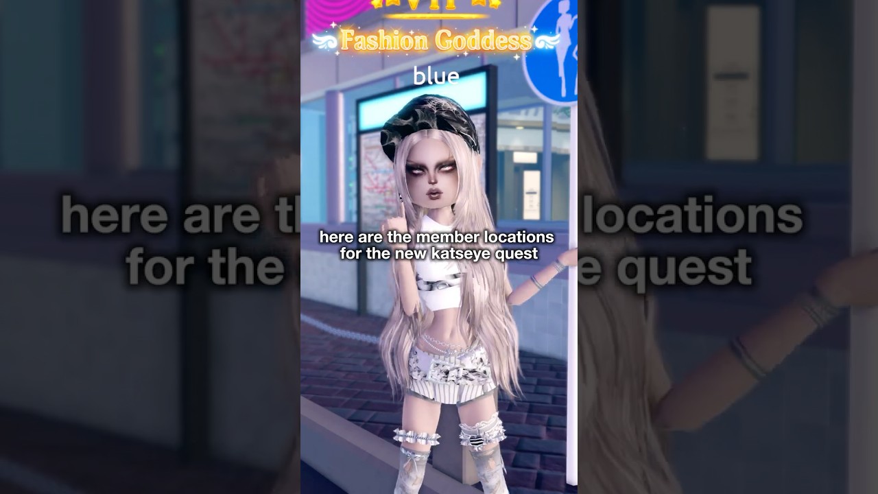 MEMBER LOCATION FOR THE NEW KATSEYE QUEST IN DRESS TO IMPRESS TUTORIAL