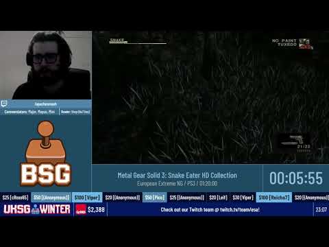 Winter '21 | Metal Gear Solid 3 | European Extreme NG | ApacheSmash | 1:13:09