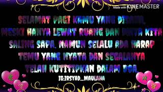 Download lagu Story wa Ucapan selamat pagi buat pacar mp3 Download lagu Story wa Ucapan selamat pagi buat pacar mp3