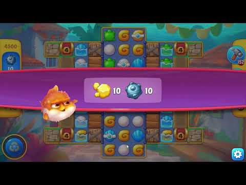 Fishdom 4500 Hard Level - NO BooSTERS