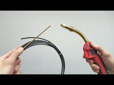 How to change a MIG torch liner | Aluminum